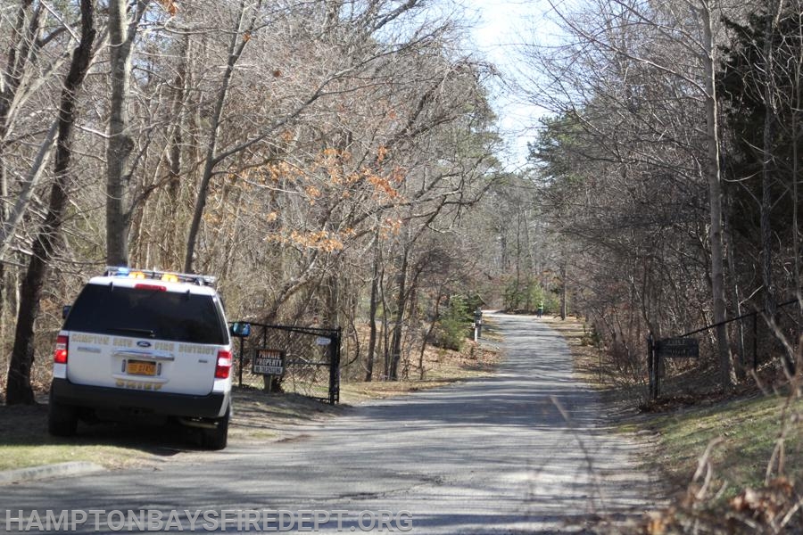 Mutual Aid to Flanders for a Brush Fire 2015